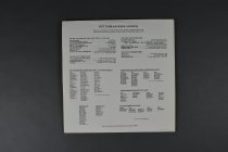 Vinyl Record Cover (back)